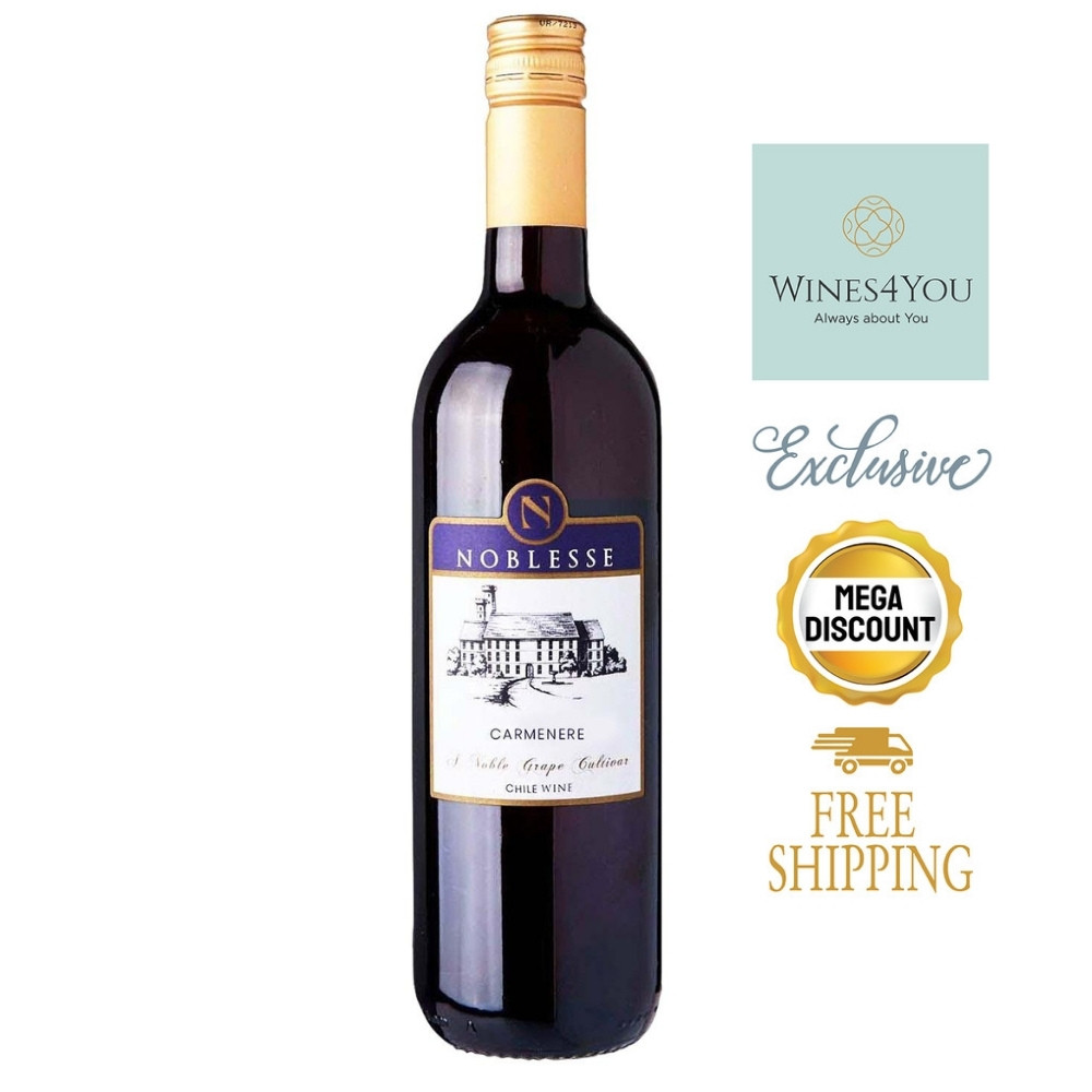 Noblesse Carmenere Chile Red Wine 2023